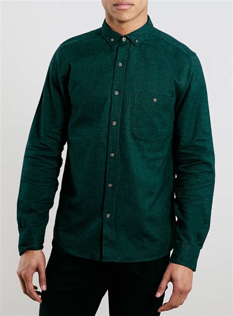 Shop Green Long Sleeve Shirts 